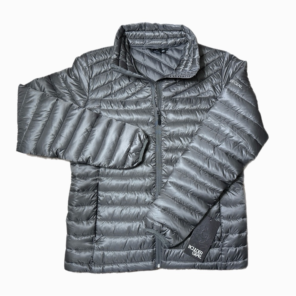 Boulder Gear NWT All Day Puff Men’s Jacket In Charcoal Size S